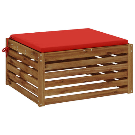 1-Stykke Sædepude SOEST 100% polyester Rød 70 x 70 x 3 cm