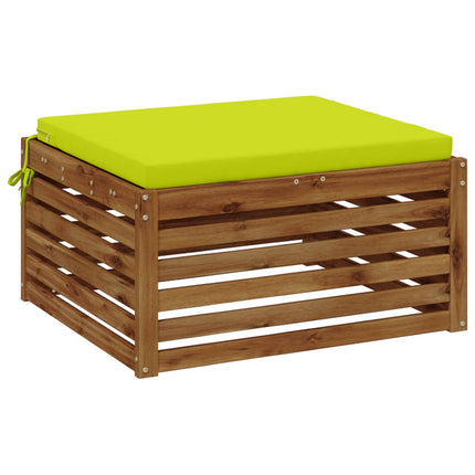 1-Stykke Sædepude SOEST 100% polyester Lys grøn 70 x 70 x 5 cm
