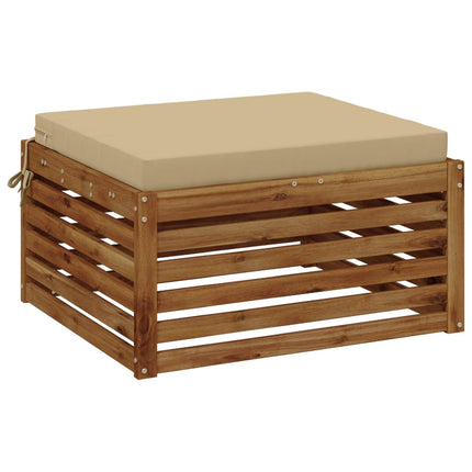 1-Stykke Sædepude SOEST 100% polyester Beige 70 x 70 x 7 cm