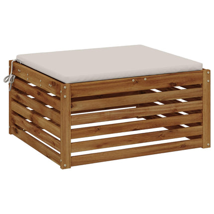1-Stykke Sædepude SOEST 100% polyester Hvid 80 x 80 x 3 cm