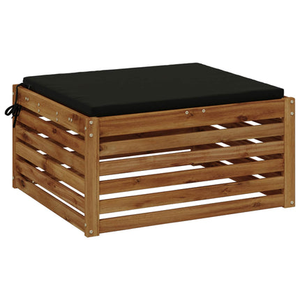 1-Stykke Sædepude SOEST 100% polyester Sort 80 x 80 x 3 cm