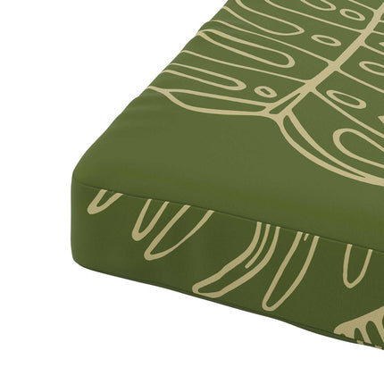 1-Stykke Sædepude SOEST 100% polyester Bladdesign