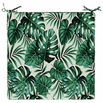 4-Stykke Sædepuder SOEST 4 stk. 100% polyester Bladmønster