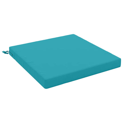 1-Stykke Sædepude SOEST 100% polyester Turkis 80 x 80 x 7 cm