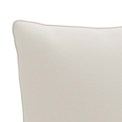 Rygpude PUTTEN 4 stk. 100% polyester Hvid 40 x 40 x 15 cm