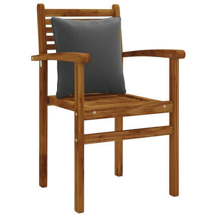 1-delte rygpuder PUTTEN 100% polyester Antracit 40 x 40 x 15 cm