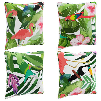 4-delte rygpuder PUTTEN 4 pcs 100% polyester Flerfarvet