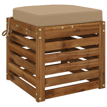 1-delt sædepude SOEST 100% polyester Sandfarvet 40 x 40 x 7 cm
