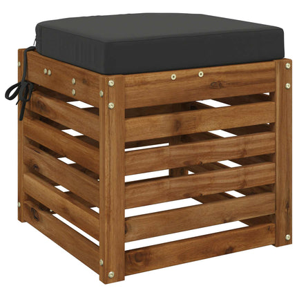 1-delt sædepude SOEST 100% polyester Antracit 40 x 40 x 7 cm