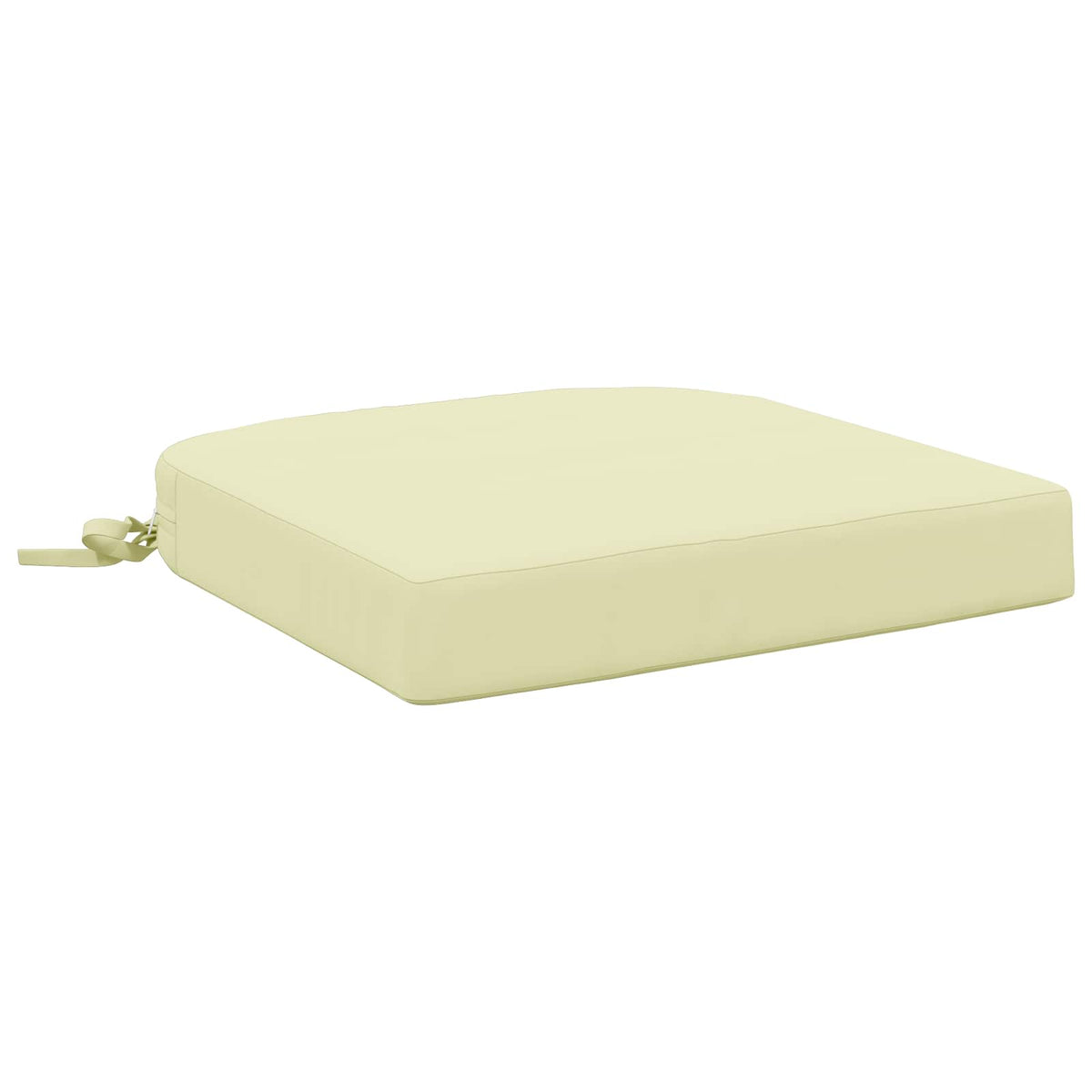vidaXL 1-delt sædepude SOEST 100% polyester Cremefarvet 40 x 40 x 7 cm