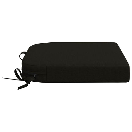 1-delt sædepude SOEST 100% polyester Sort 45 x 45 x 7 cm