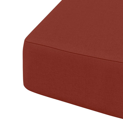 4-delt sædepuder SOEST 4 pcs 100% polyester Rød 45 x 45 x 7 cm