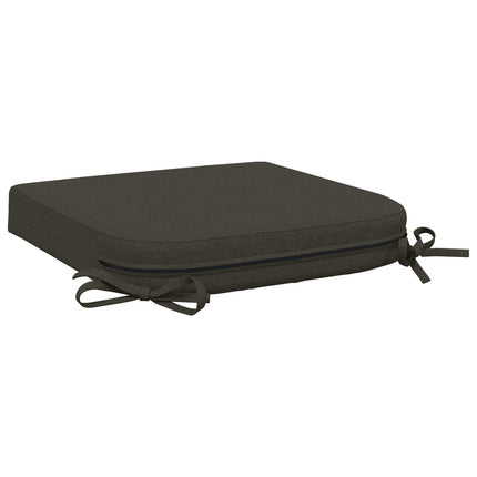 1-delt sædepude SOEST 100% polyester Antracit 45 x 45 x 7 cm