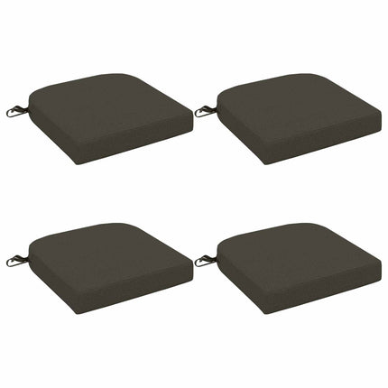 4-delt sædepuder SOEST 4 pcs 100% polyester Antracit