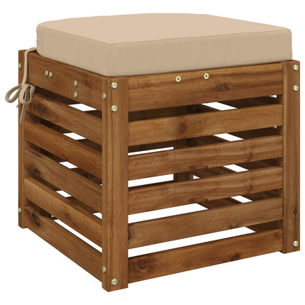 1-delt sædepude SOEST 100% polyester Cremefarvet 45 x 45 x 7 cm