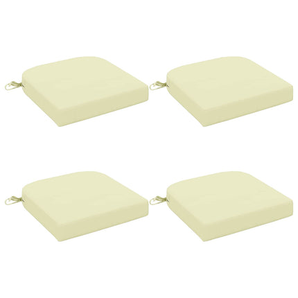 4-delt sædepuder SOEST 4 pcs 100% polyester Cremefarvet