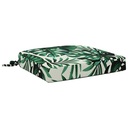 1-delt sædepude SOEST 100% polyester Bladmønster 45 x 45 x 7 cm
