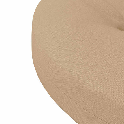 4-Stykke Sædepuder 4 stk. 100% polyester Sandfarvet