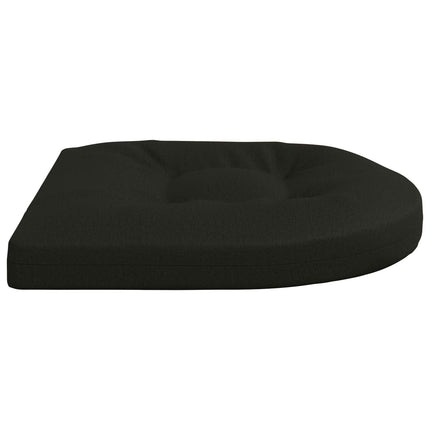 4-Stykke Sædepuder 4 stk. 100% polyester Sort 40 x 40 x 5 cm