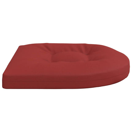 4-Stykke Sædepuder 4 stk. 100% polyester Rød 40 x 40 x 5 cm