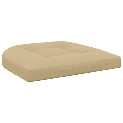 4-Stykke Sædepuder 4 stk. 100% polyester Beige 40 x 40 x 5 cm