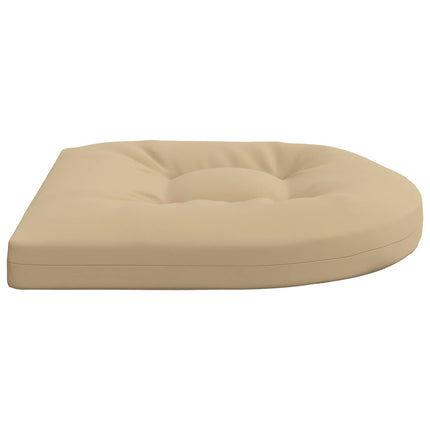 4-Stykke Sædepuder 4 stk. 100% polyester Beige 40 x 40 x 5 cm