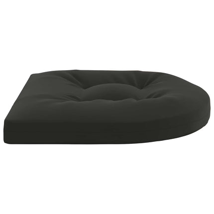 4-Stykke Sædepuder 4 stk. 100% polyester Sort 40 x 40 x 5 cm
