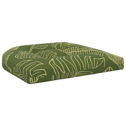 4-Stykke Sædepuder 4 stk. 100% polyester Bladdesign