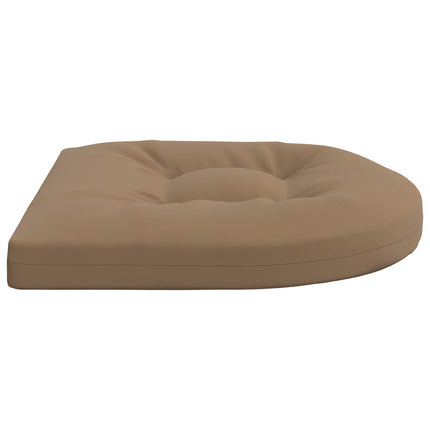 4-Stykke Sædepuder 4 stk. 100% polyester Gråbrun 40 x 40 x 5 cm