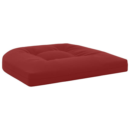 4-Stykke Sædepuder 4 stk. 100% polyester Vinrød 40 x 40 x 5 cm