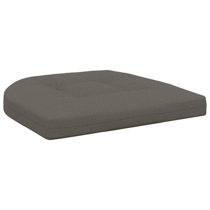 4-Stykke Sædepuder 4 stk. 100% polyester Grå 45 x 45 x 5 cm