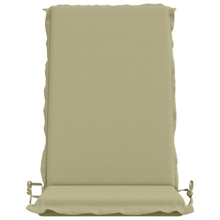 4-delt høj ryg Bhair puder GEMERT 4 pcs 100% polyester Lys grøn