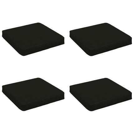 4-Stykke Sædepuder VUGHT 4 pcs 100% polyester Sort