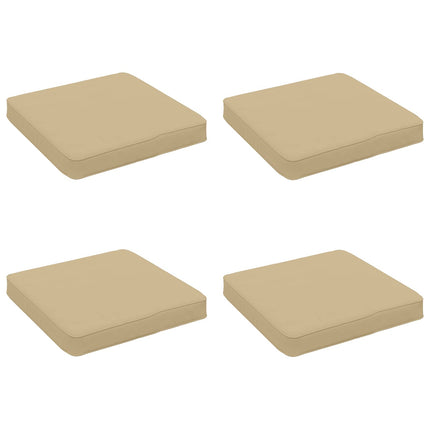 4-Stykke Sædepuder VUGHT 4 pcs 100% polyester Beige
