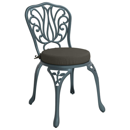 Sædepuder SOEST 4 stk. 100% polyester Antracit Ø 35 x 7 cm