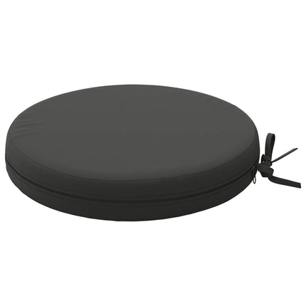Sædepuder SOEST 4 stk. 100% polyester Antracit Ø 35 x 7 cm