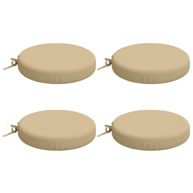 4-Stykke Sædepuder SOEST 4 stk. 100% polyester Beige
