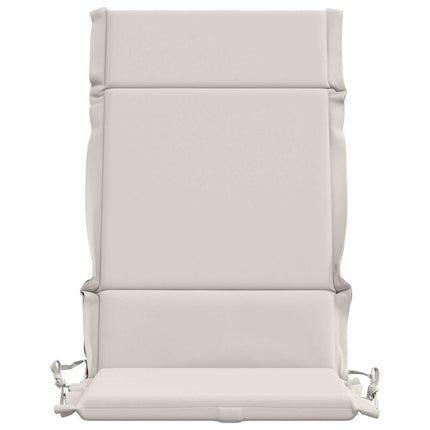 2-delt højt rygstol puder GEMERT 2 pcs 100% polyester Hvid