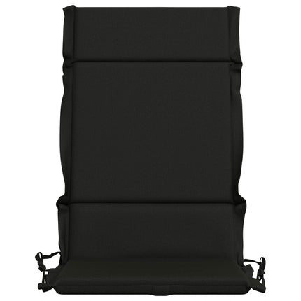 2-delt højt rygstol puder GEMERT 2 pcs 100% polyester Sort