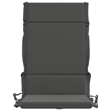 4-delt højt rygstol puder GEMERT 4 pcs 100% polyester Antracit