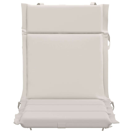 6-delt højt rygstol puder GEMERT 6 pcs 100% polyester Hvid