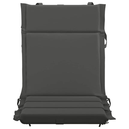 4-delt højt rygstol puder GEMERT 4 pcs 100% polyester Antracit
