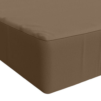 Sædehynde SOEST 100% polyester Gråbrun 120 x 60 x 15 cm