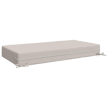 Sædehynde SOEST 100% polyester Hvid 120 x 60 x 15 cm