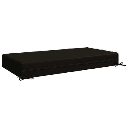 Sædehynde SOEST 100% polyester Sort 120 x 60 x 15 cm