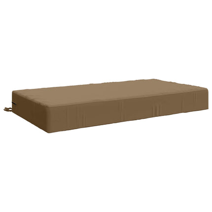 Sædehynde SOEST 100% polyester Gråbrun 120 x 60 x 15 cm