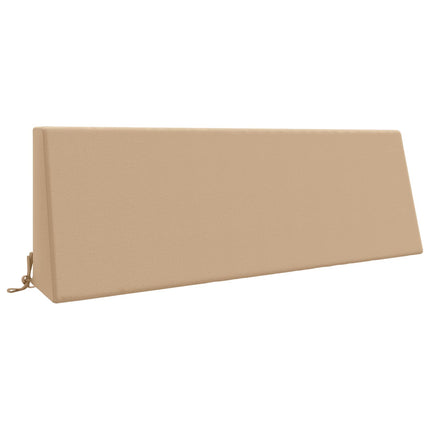 Ryghynde SOEST 100% polyester Sandfarvet 120 x 20 x 40 cm