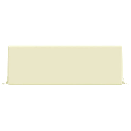 Ryghynde SOEST 100% polyester Cremefarvet 120 x 20 x 40 cm