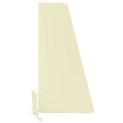 Ryghynde SOEST 100% polyester Cremefarvet 120 x 20 x 40 cm