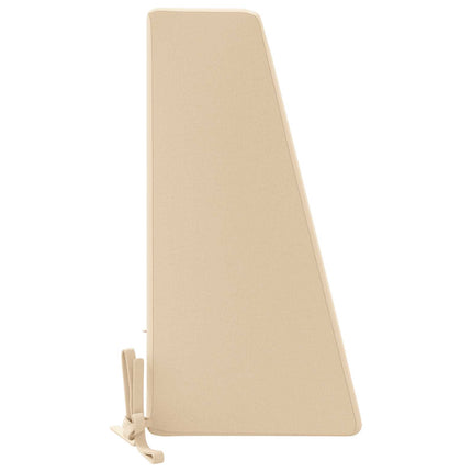 Ryghynde SOEST 100% polyester Cremefarvet 60 x 20 x 40 cm